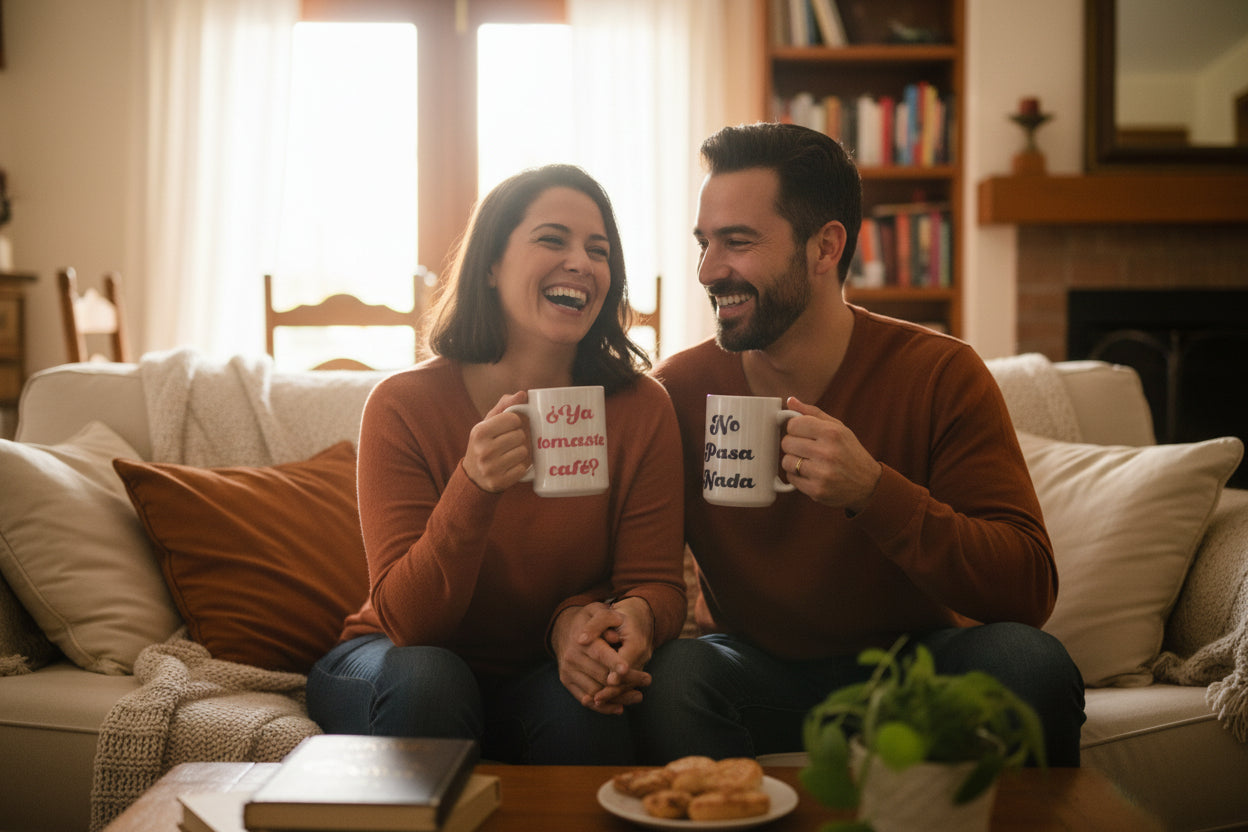 His & Hers Cultura Coffee Mugs – 15 oz